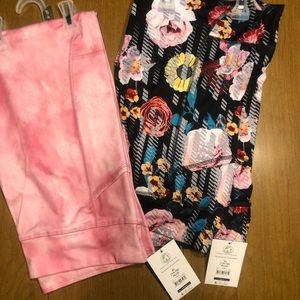 Set of girls athletic leggings